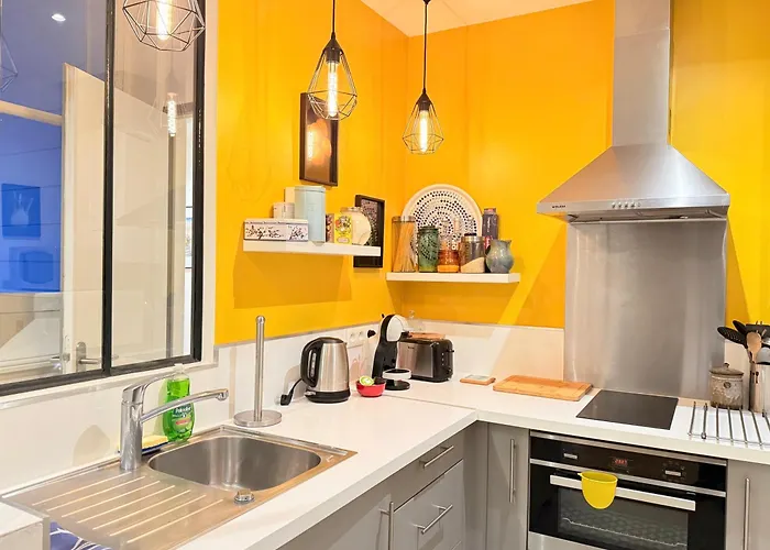 Apartment Sejour Premium T3 Hypercentre, Terrasse, Wifi Style T3 Center Terrace Wifi *