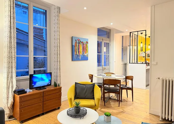 Apartment Sejour Premium T3 Hypercentre, Terrasse, Wifi Style T3 Center Terrace Wifi *